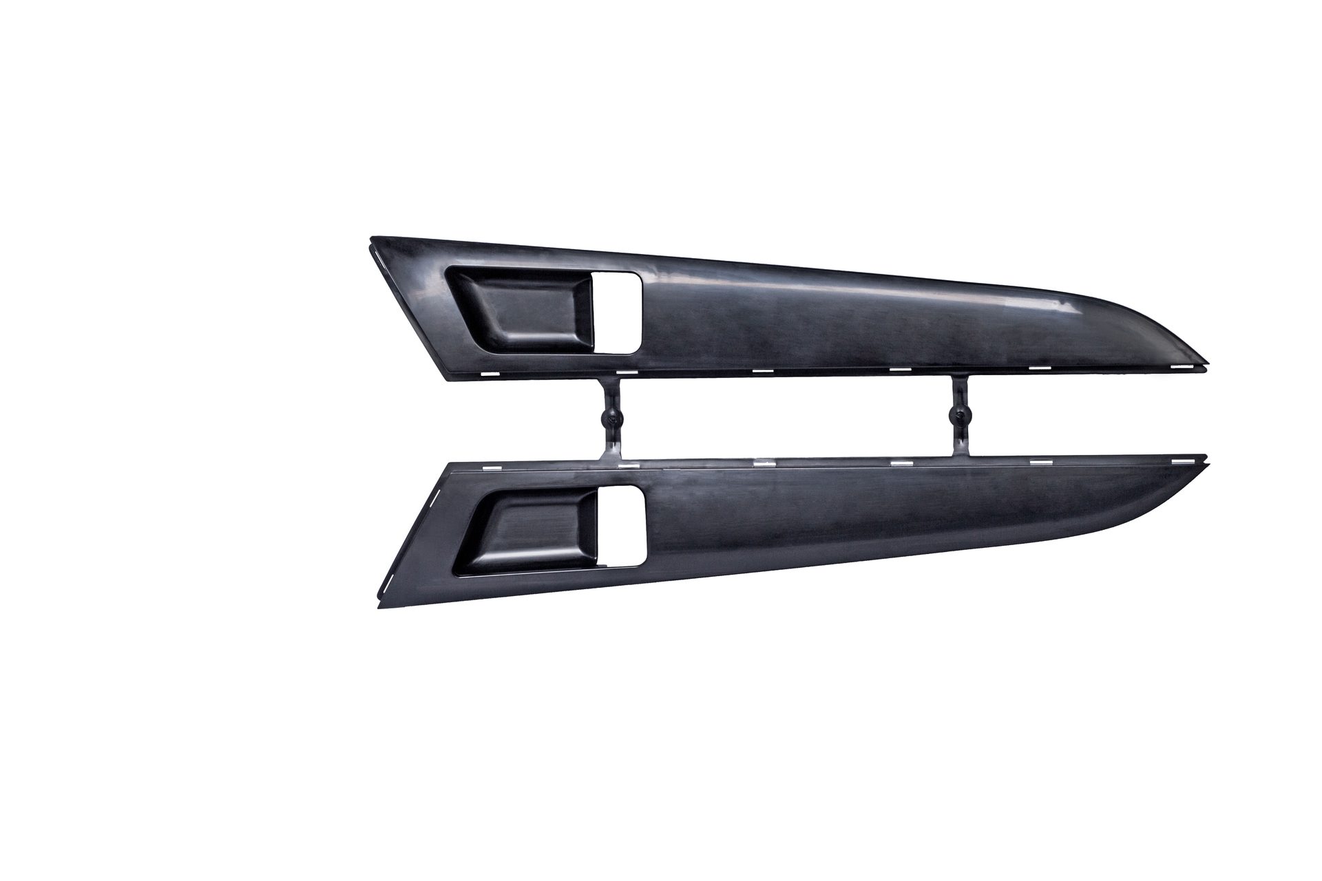 Automotive interior plastic components