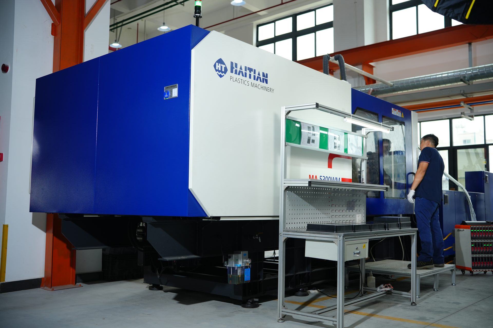 2K two-shot mold and production line at PALUM