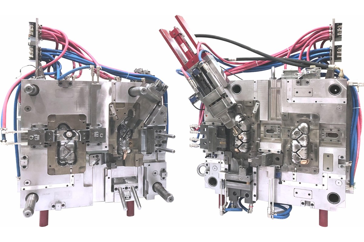 Coolant Expansion Tank Injection Mold