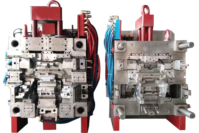 Automotive Parts Mold with Hydraulic Cores